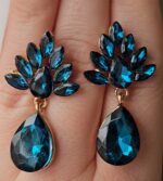 Midnight royale earrings - Image 4