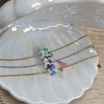 Cube flower bracelet