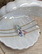Cube flower bracelet