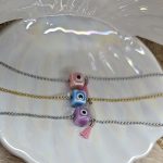 Cube evileye bracelet